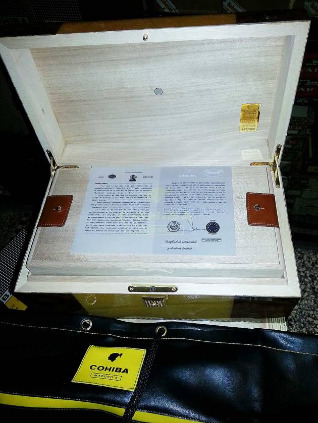 Humidor Cohiba Maduro Line 5