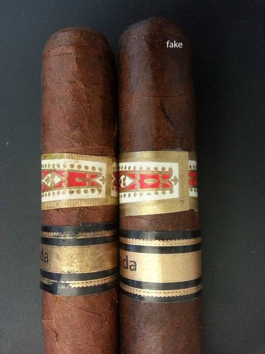 H. Upmann - Magnum 50 Edición Limitada 2005 - original vs. fake