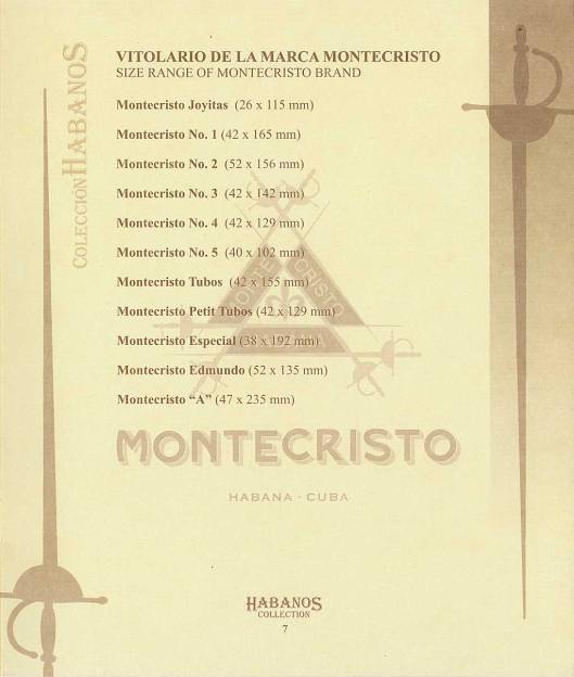 Colección Habanos – 2005 – Montecristo - booklet page 07