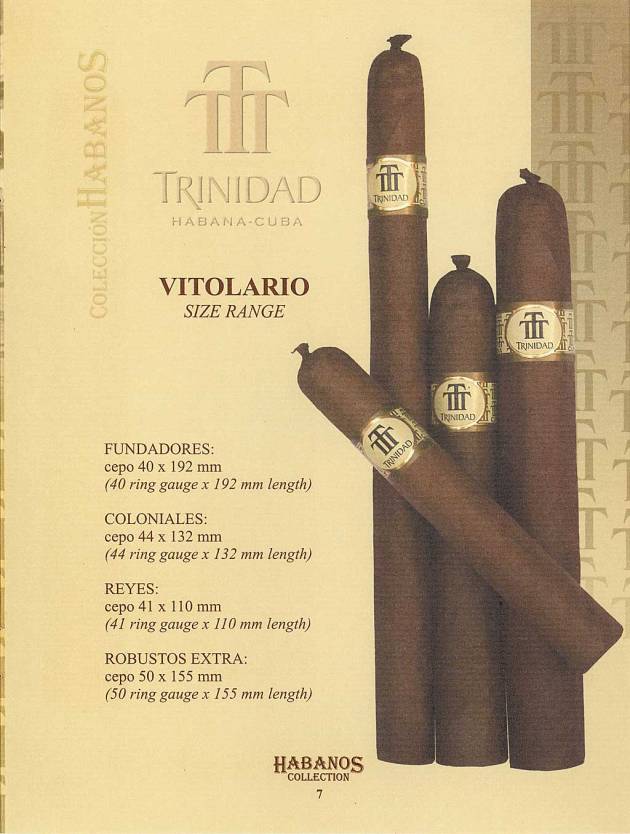 Colección Habanos – 2006 – Trinidad - booklet page 7