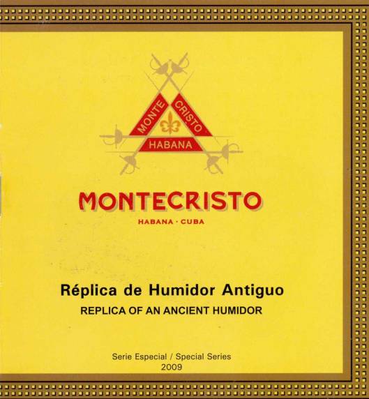 Montecristo - Réplica de Humidor Antiguo 2009 - booklet page 01