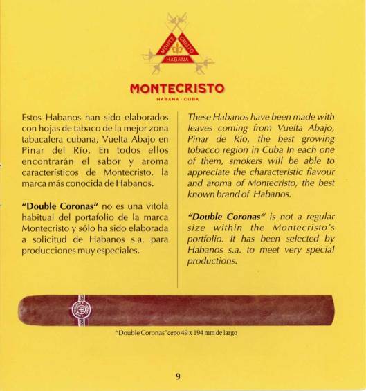 Montecristo - Réplica de Humidor Antiguo 2009 - booklet page 09
