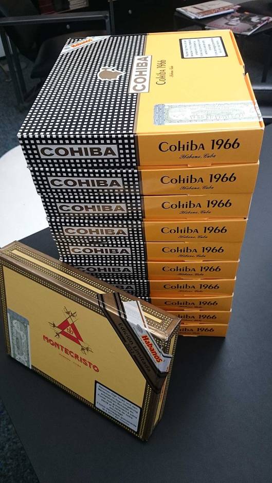 Cohiba 1966, Edición Limitada 2011, Montecristo 520 Edición Limitada 2012