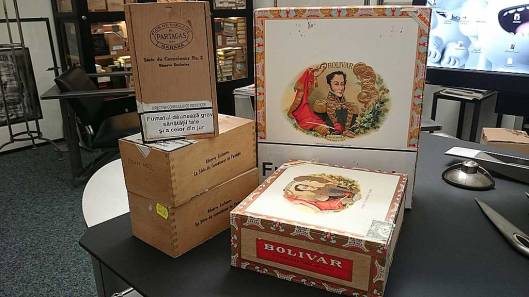 Bolivar Curchills Tubo, Gran Belicosos, Partagas Série du Connaisseur No. 2