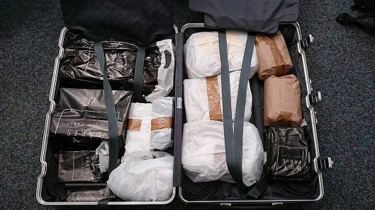 Suitcase full of Cigars