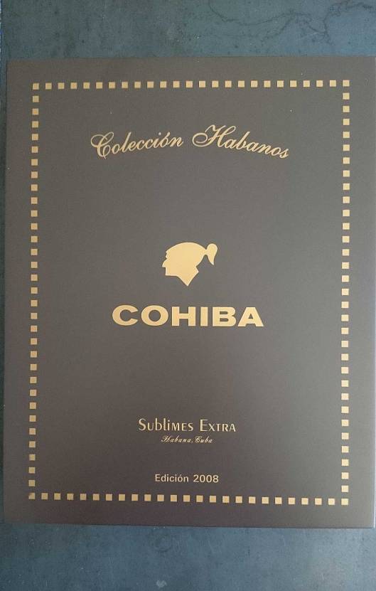 Colección Habanos – 2008 – Cohiba - Sublimes Extra