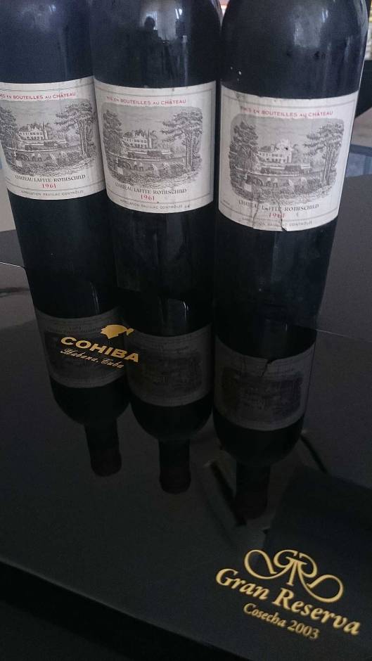 Cohiba Gran Reserva Coseca 2003 & Lafite-Rothschild 1961