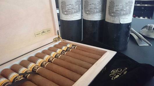 Cohiba Gran Reserva Coseca 2003 & Lafite-Rothschild 1961