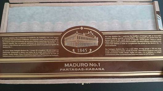Partagas Maduro No.1